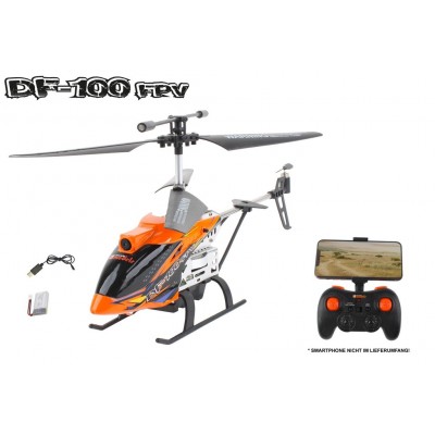 DF-100 PRO FPV Helicopter with FPV-Camera - DF-MODELS 9500